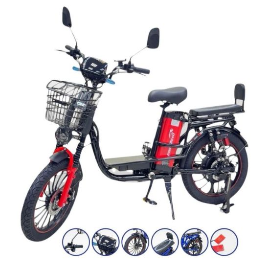 صورة دراجة كهربائية رائعة بتصميم عصري